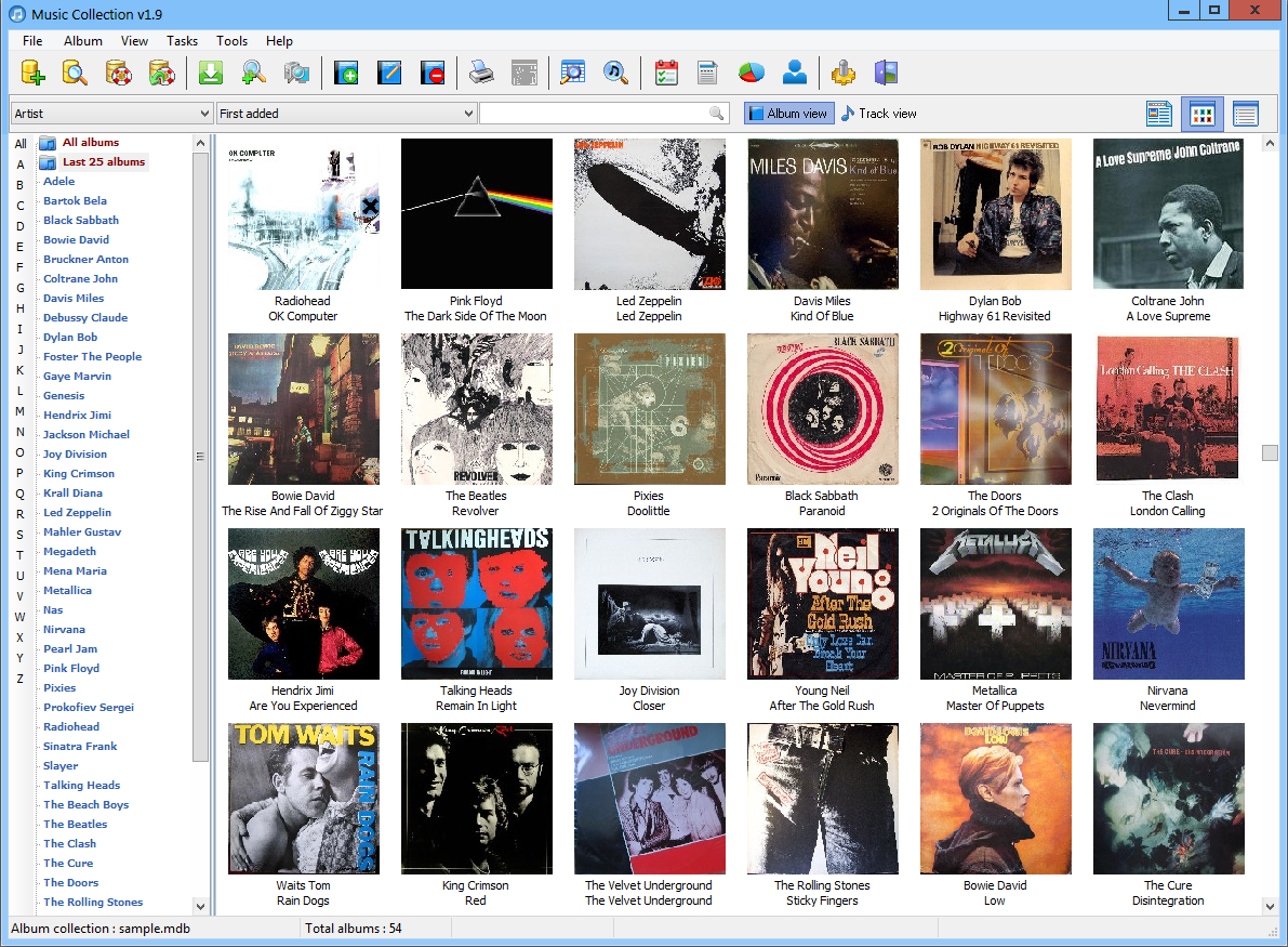 Music Collection screenshot